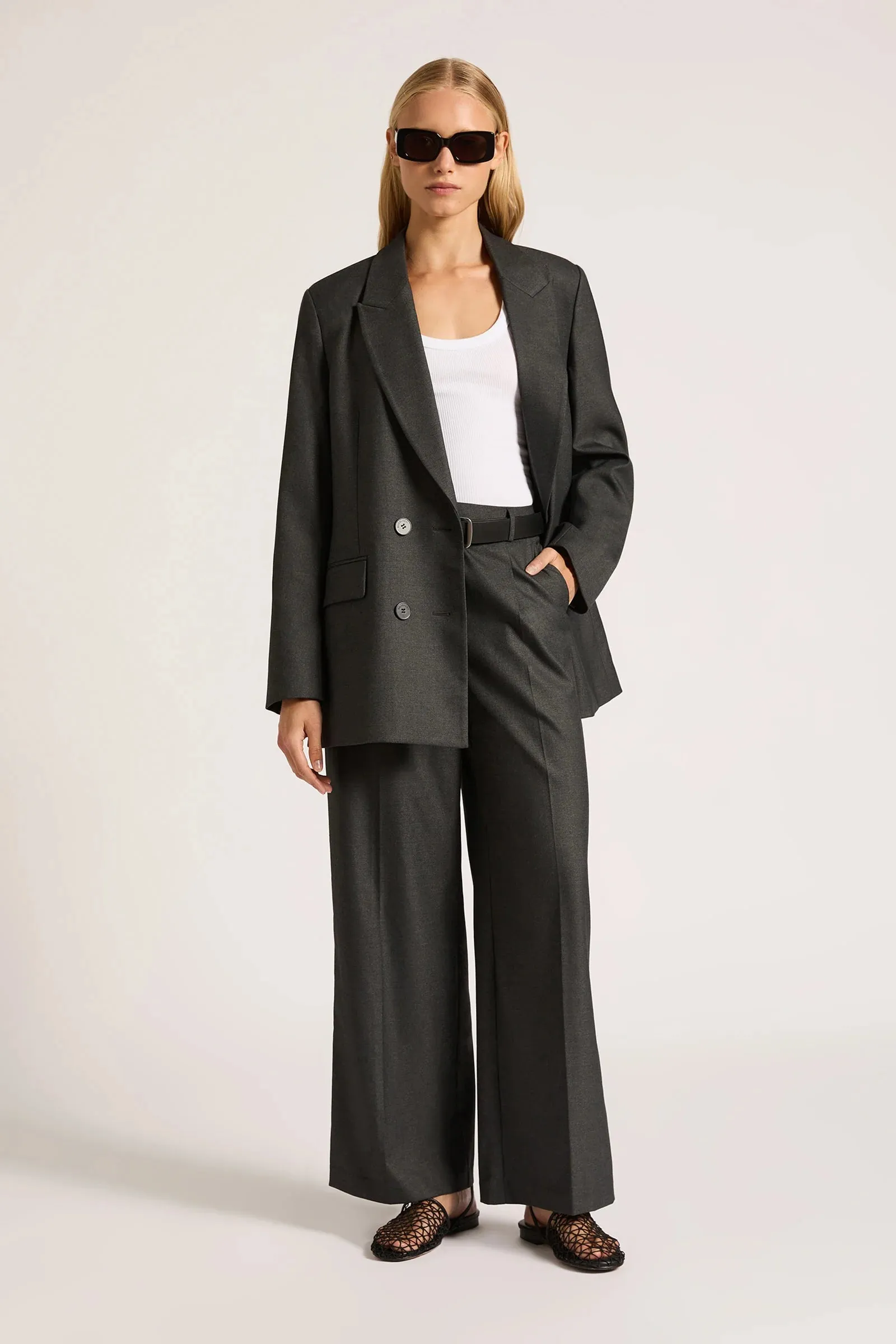 Dakota Tailored Pant - Charcoal A FURTHER 15% OFF AUTOMATICALLY APPLIED AT CHECKOUT