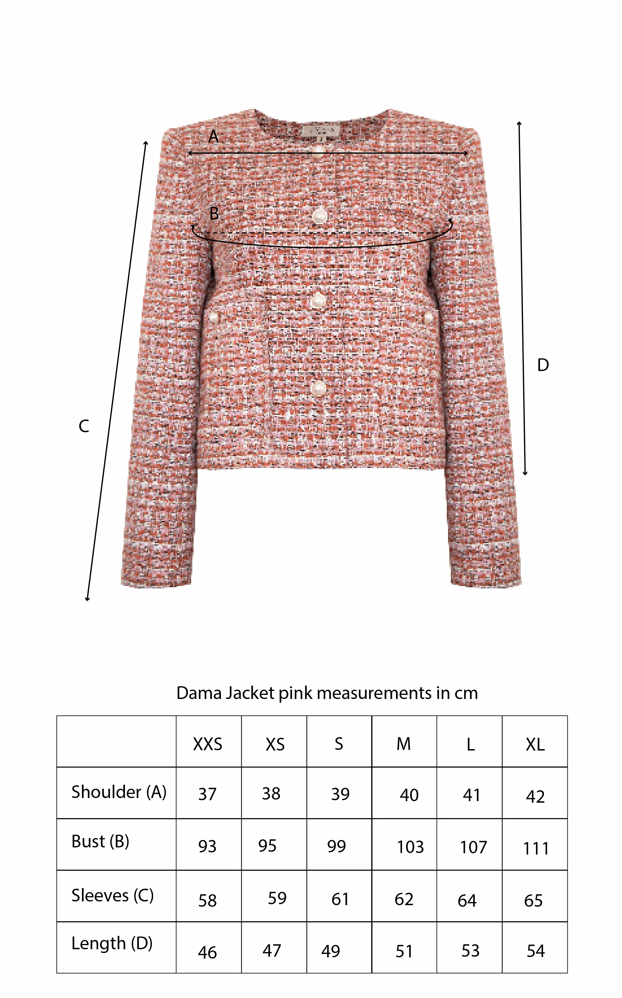 DAMA JACKET PINK