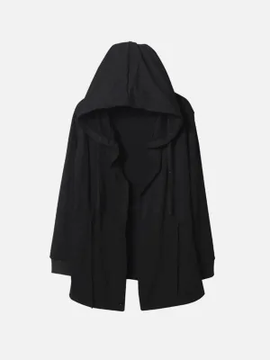 Dark Cloak Cape Oversize Wizard Thick Coat