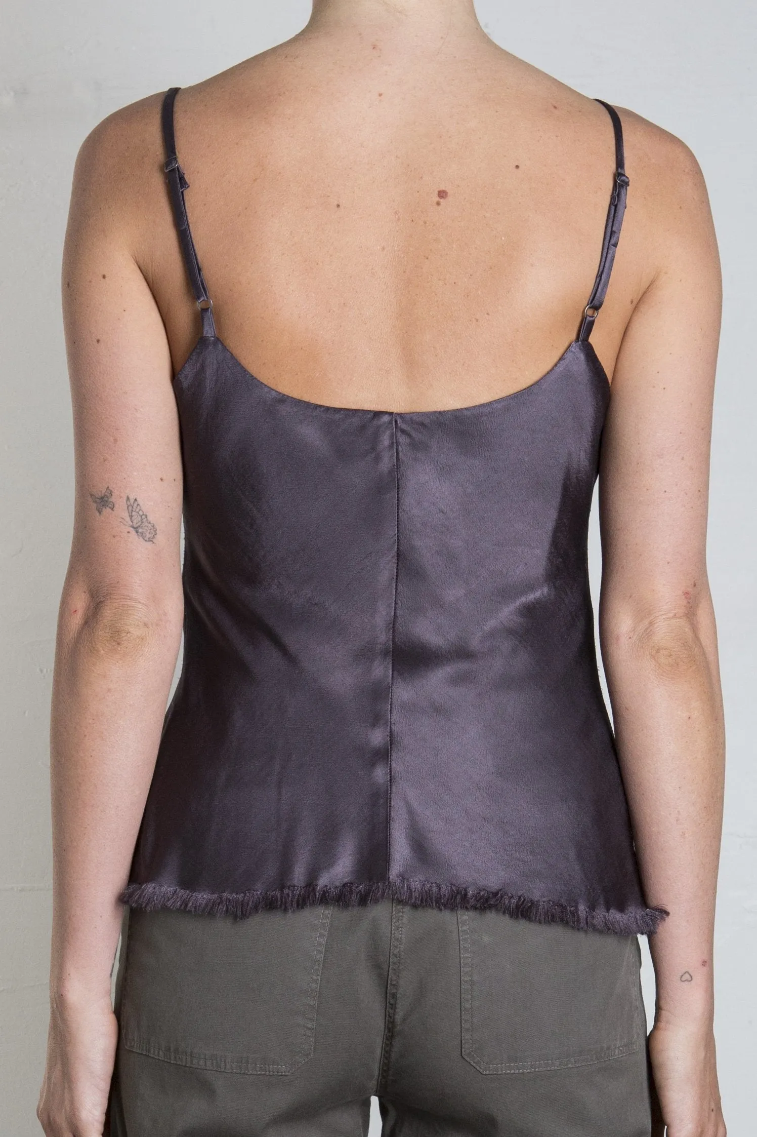 Dawn Cami Vintage Satin - Graphite