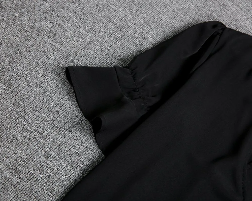 DAYANA - LUXURIOUS BLACK DRESS