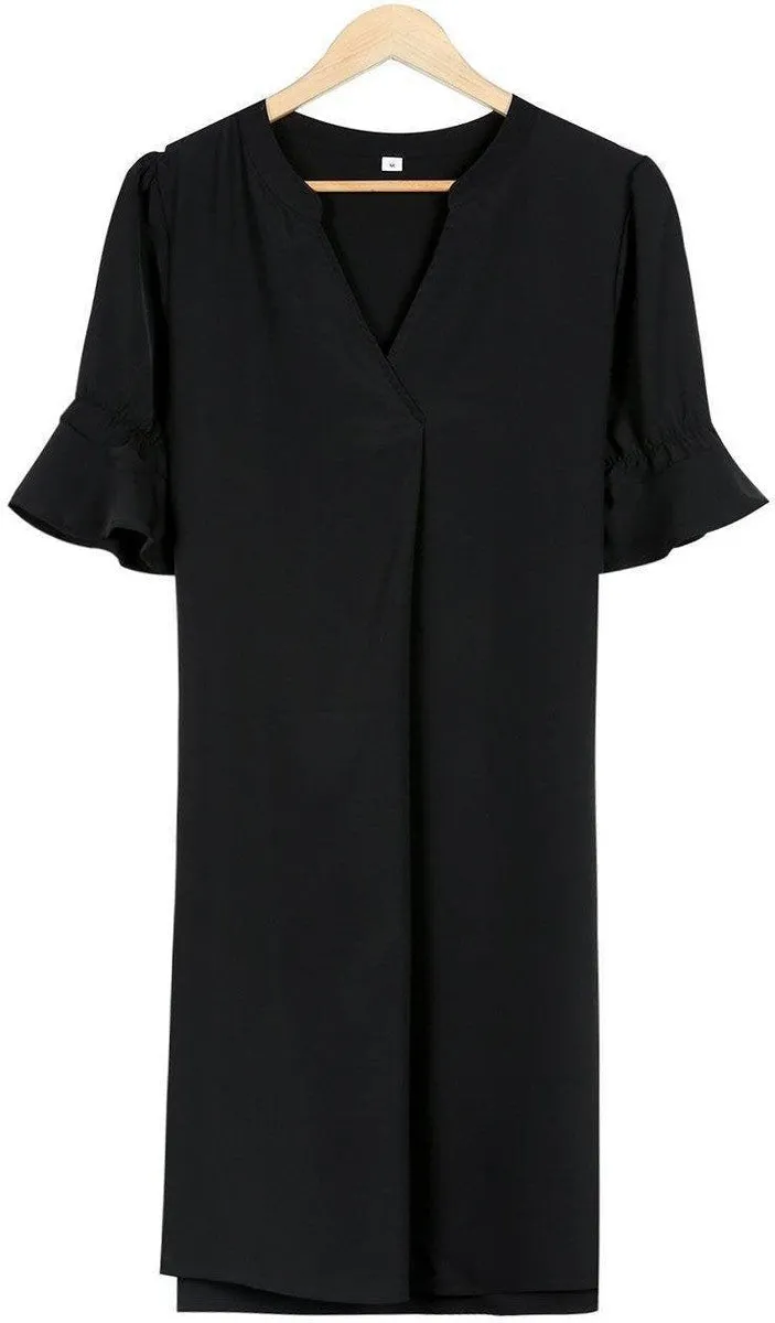 DAYANA - LUXURIOUS BLACK DRESS