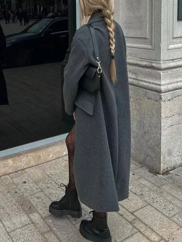 DCRB Casual Long Parka Coat