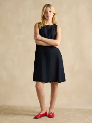 Delphine Navy Shift Dress