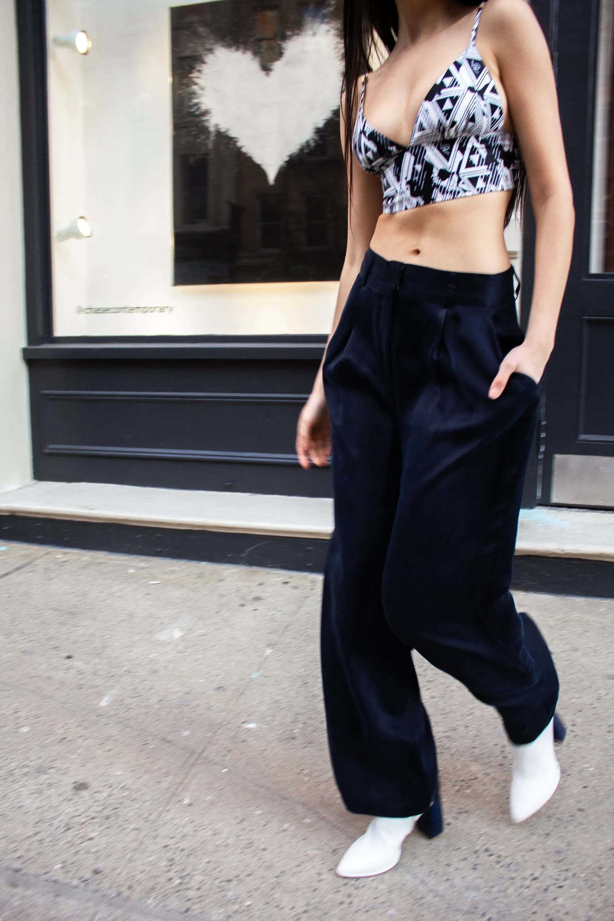 Designer Cut Wide -Leg Pants