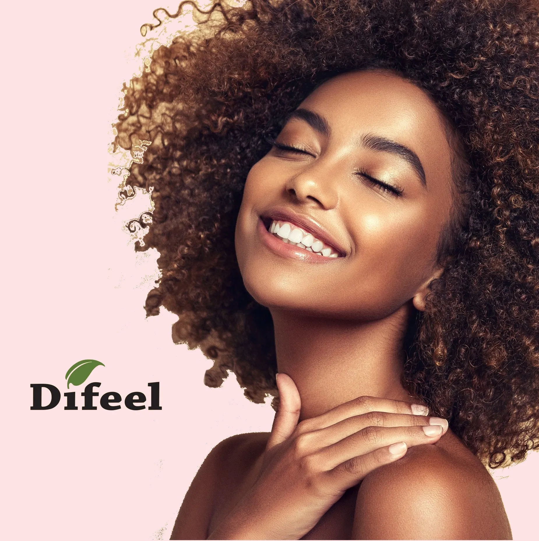 Difeel 99% Natural Hair Care Solutions - Volumize Hair Oil 7.1 oz.
