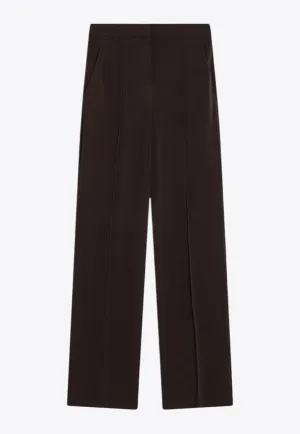 Dinda Viscose Straight-Leg Pants