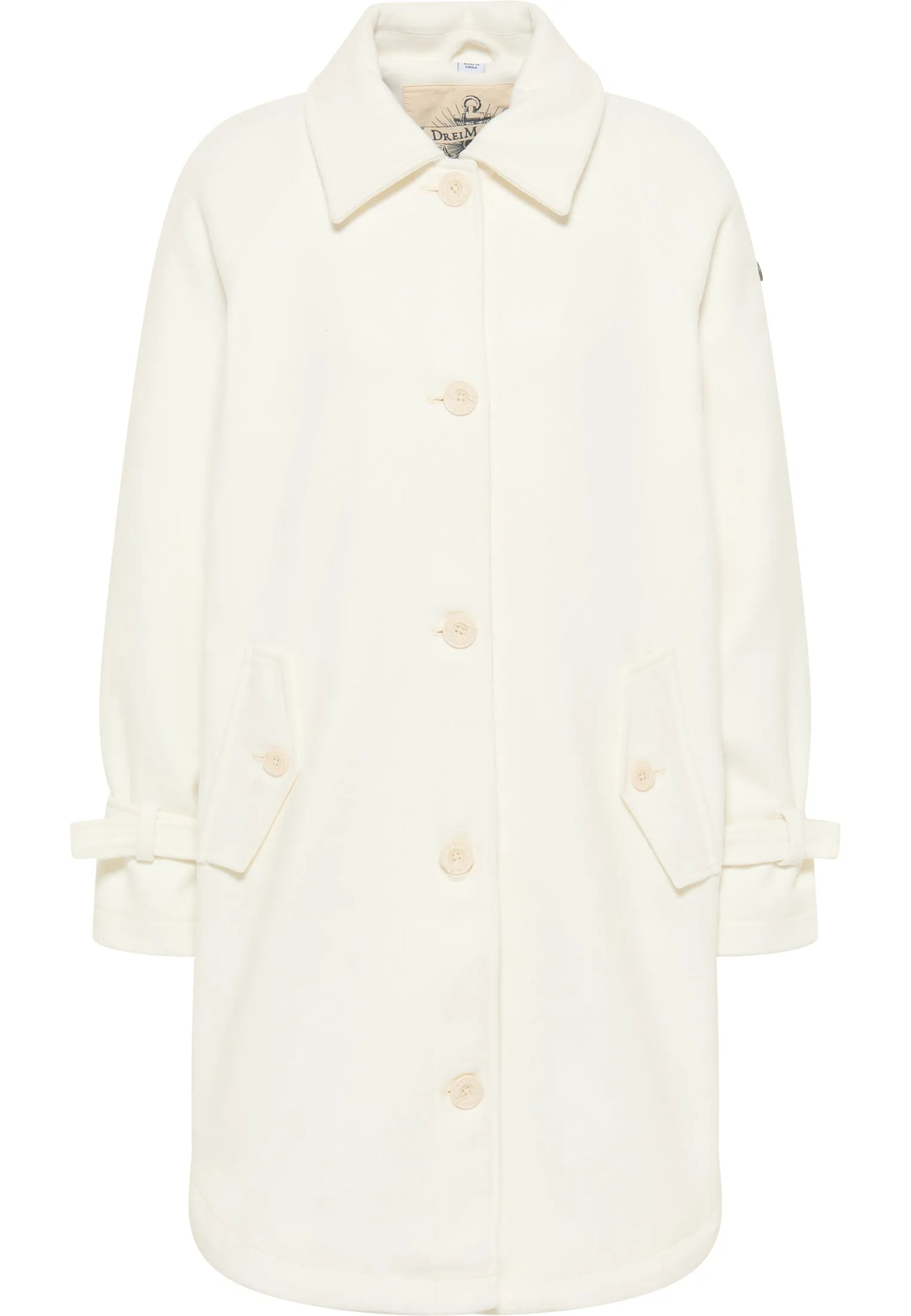 DreiMaster Vintage Women's Transitional Coat Made Of Wool Blend