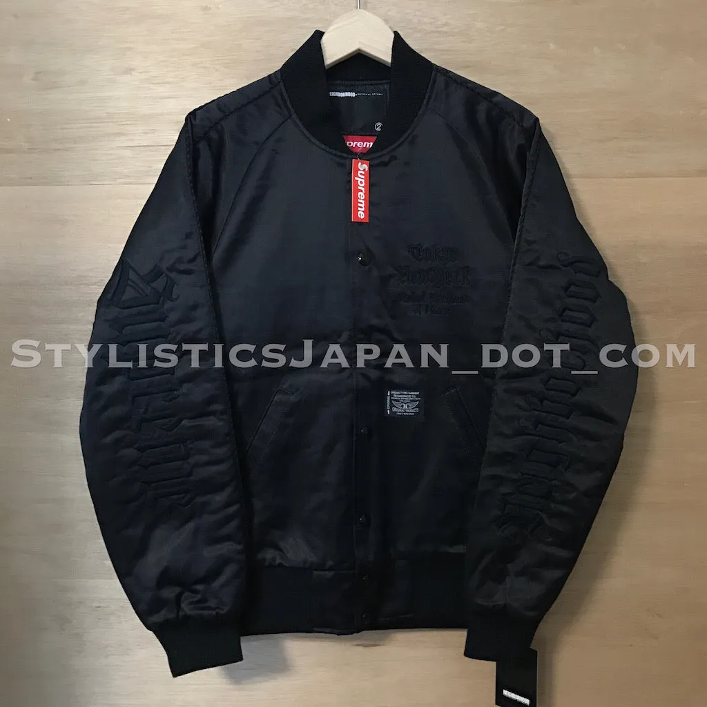 DS! Neighborhood x Supreme Souvenir Sukajan Jacket Black M