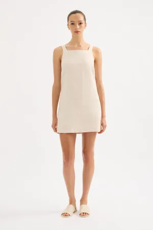 EDEN LINEN MINI DRESS