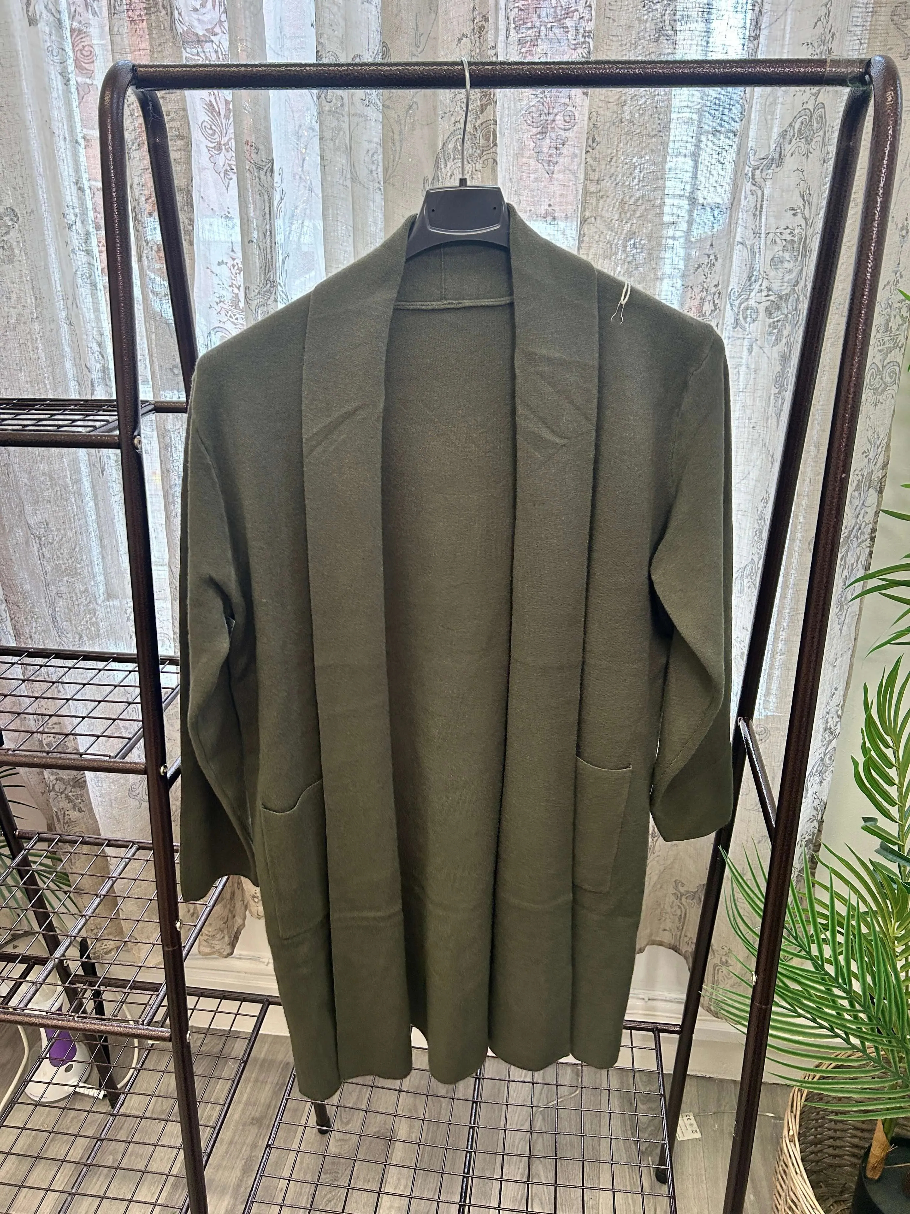 Edge to Edge Pocket Cardigan