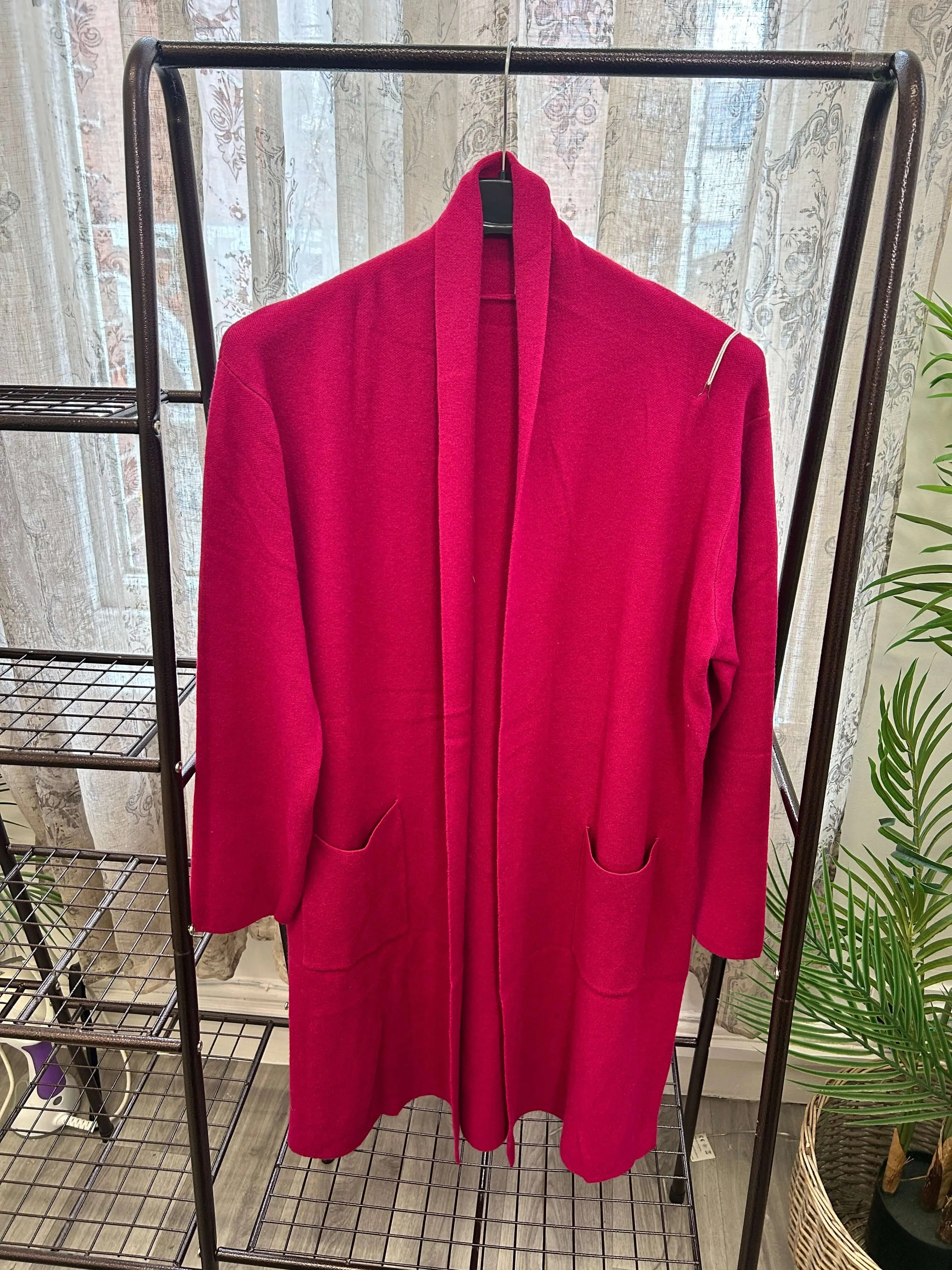 Edge to Edge Pocket Cardigan
