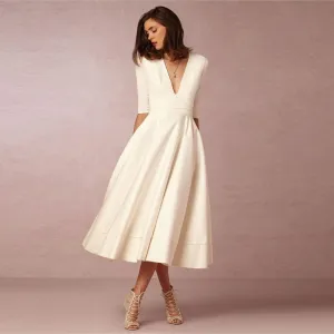Edith Satin Dress