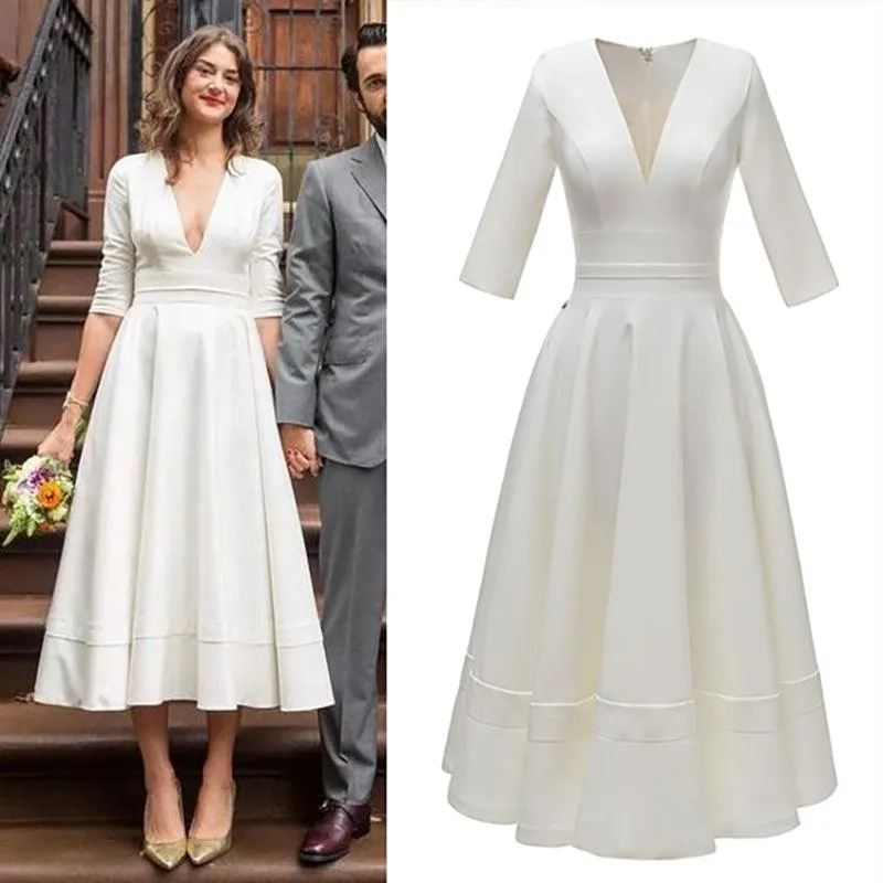 Edith Satin Dress