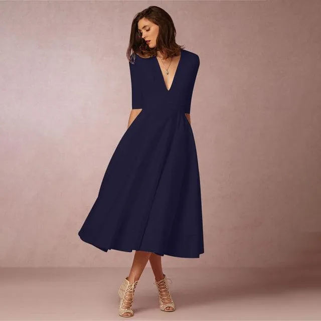 Edith Satin Dress