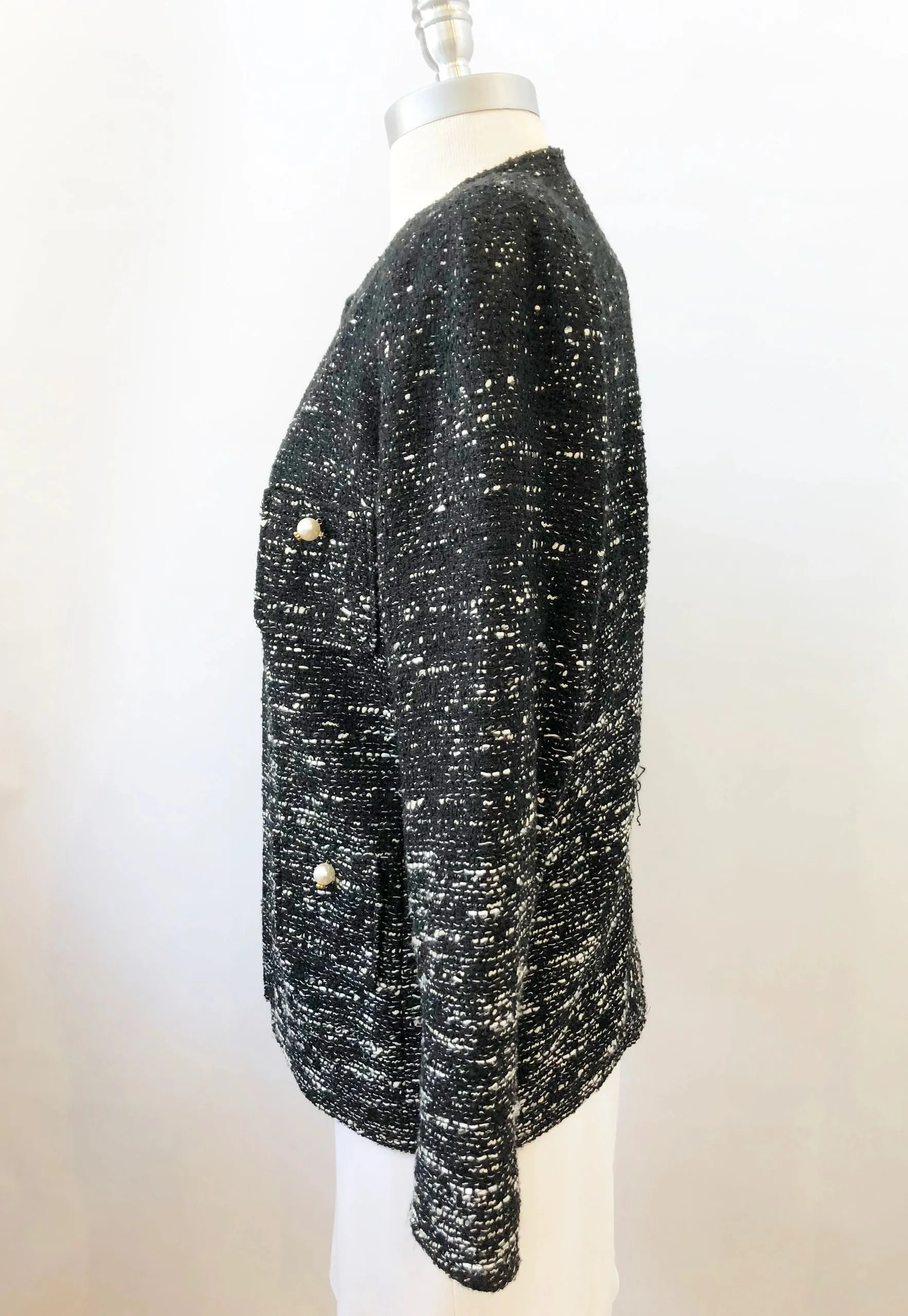Edward Achour Tweed Jacket Size 8