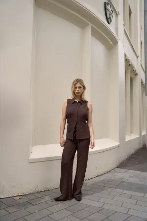 Elementary Textured Pants
