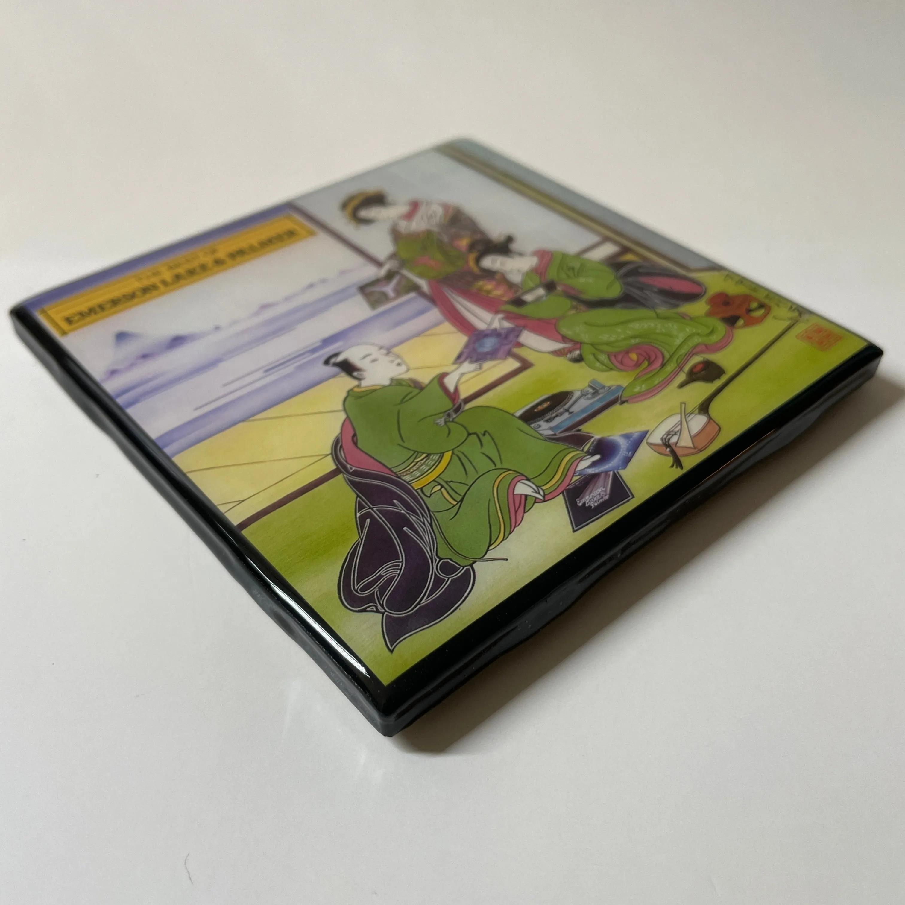 EMERSON LAKE & PALMER The Best Of Ceramic Tile Coaster Custom