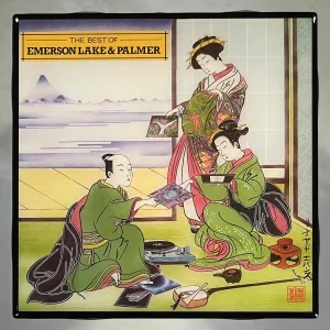 EMERSON LAKE & PALMER The Best Of Ceramic Tile Coaster Custom