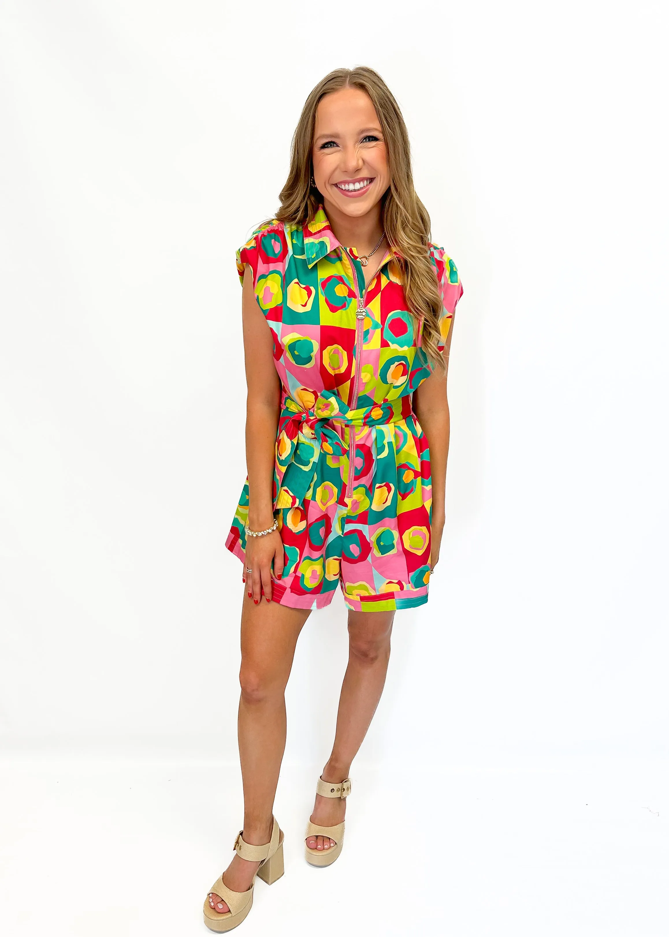 Emily McCarthy Rio Romper - Rhett Pop