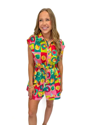 Emily McCarthy Rio Romper - Rhett Pop