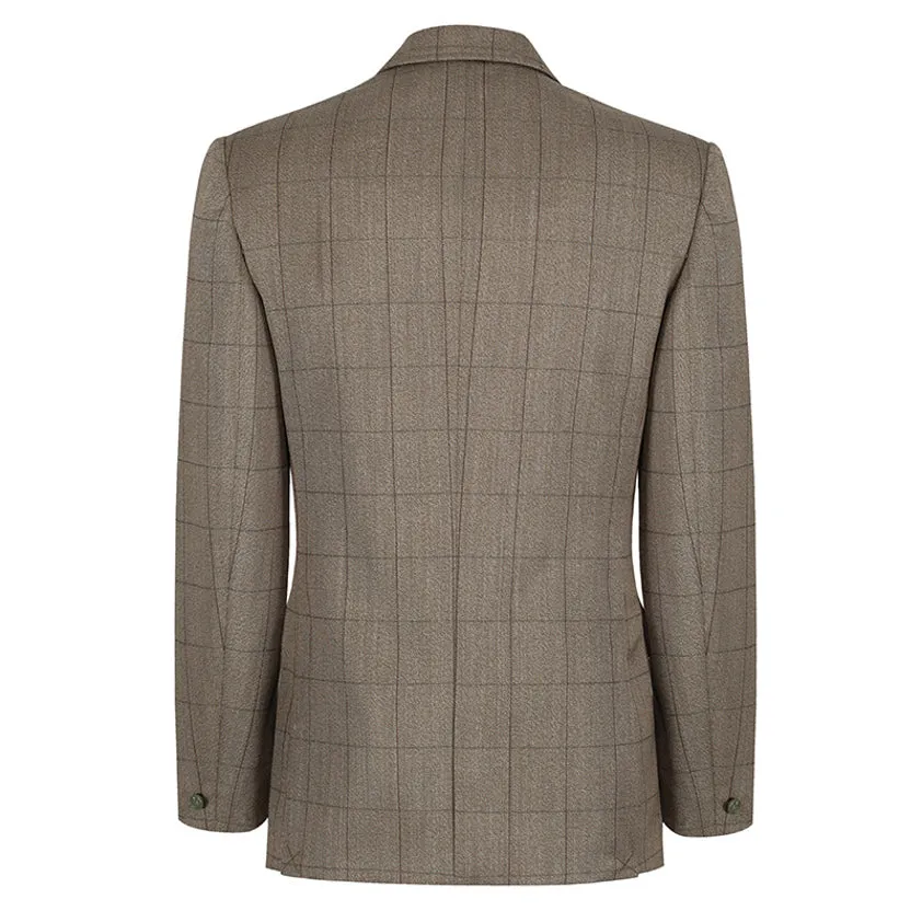 Equetech Brown Mens/Boys Foxbury Tweed Riding Jacket
