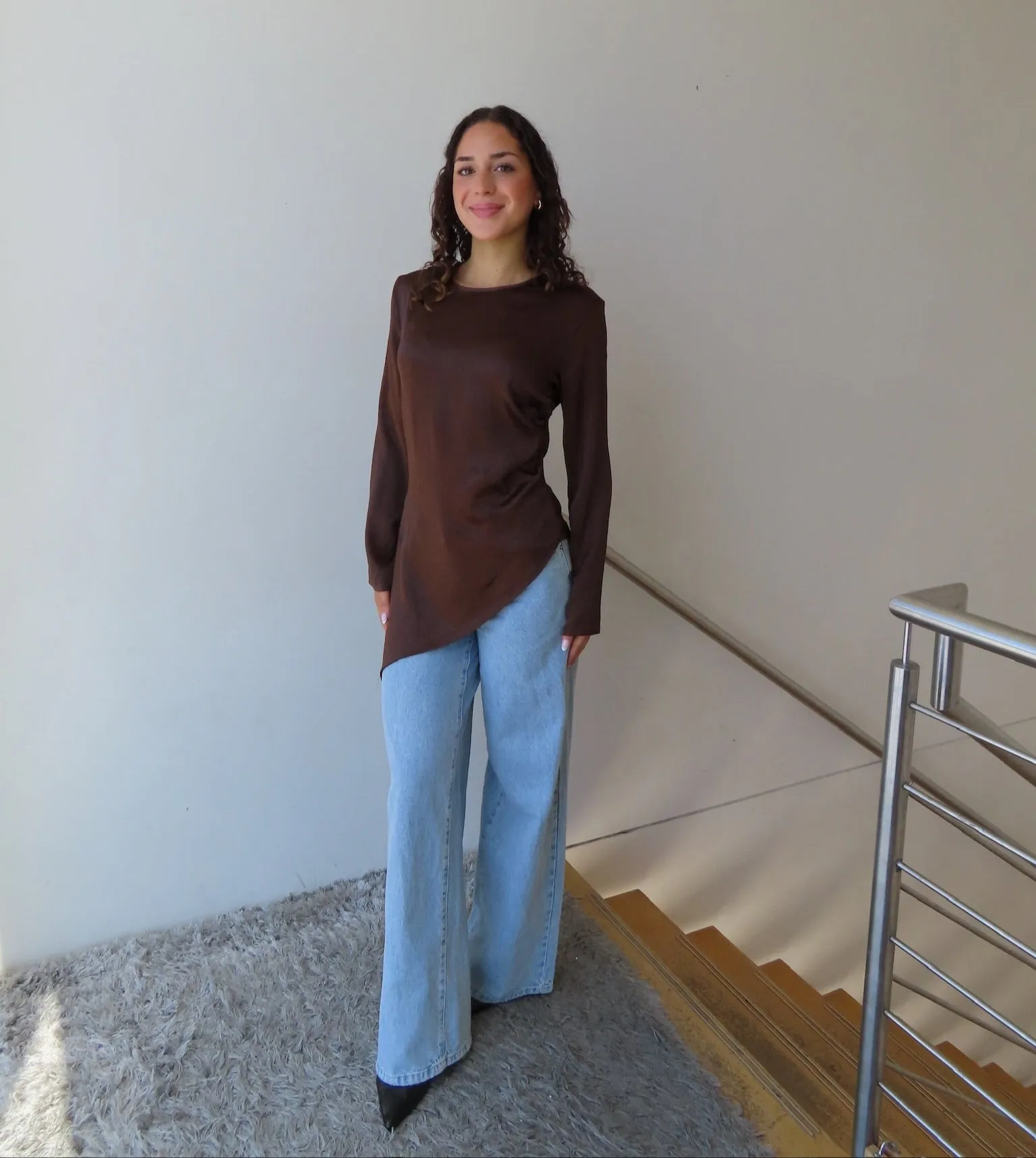 Estella Satin Top