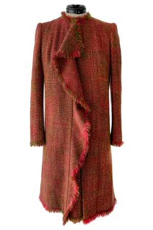 Fall 2000 Chanel by Karl Lagerfeld Haute Couture Runway Look 17 Sleeveless Dress & Coat