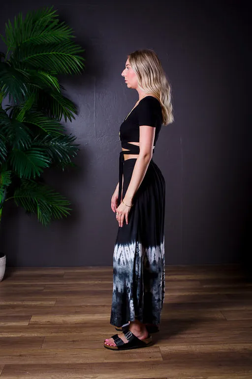 FALLON TIE DYE CULLOTE PANTS