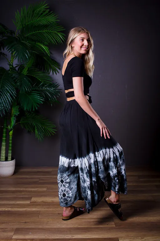 FALLON TIE DYE CULLOTE PANTS
