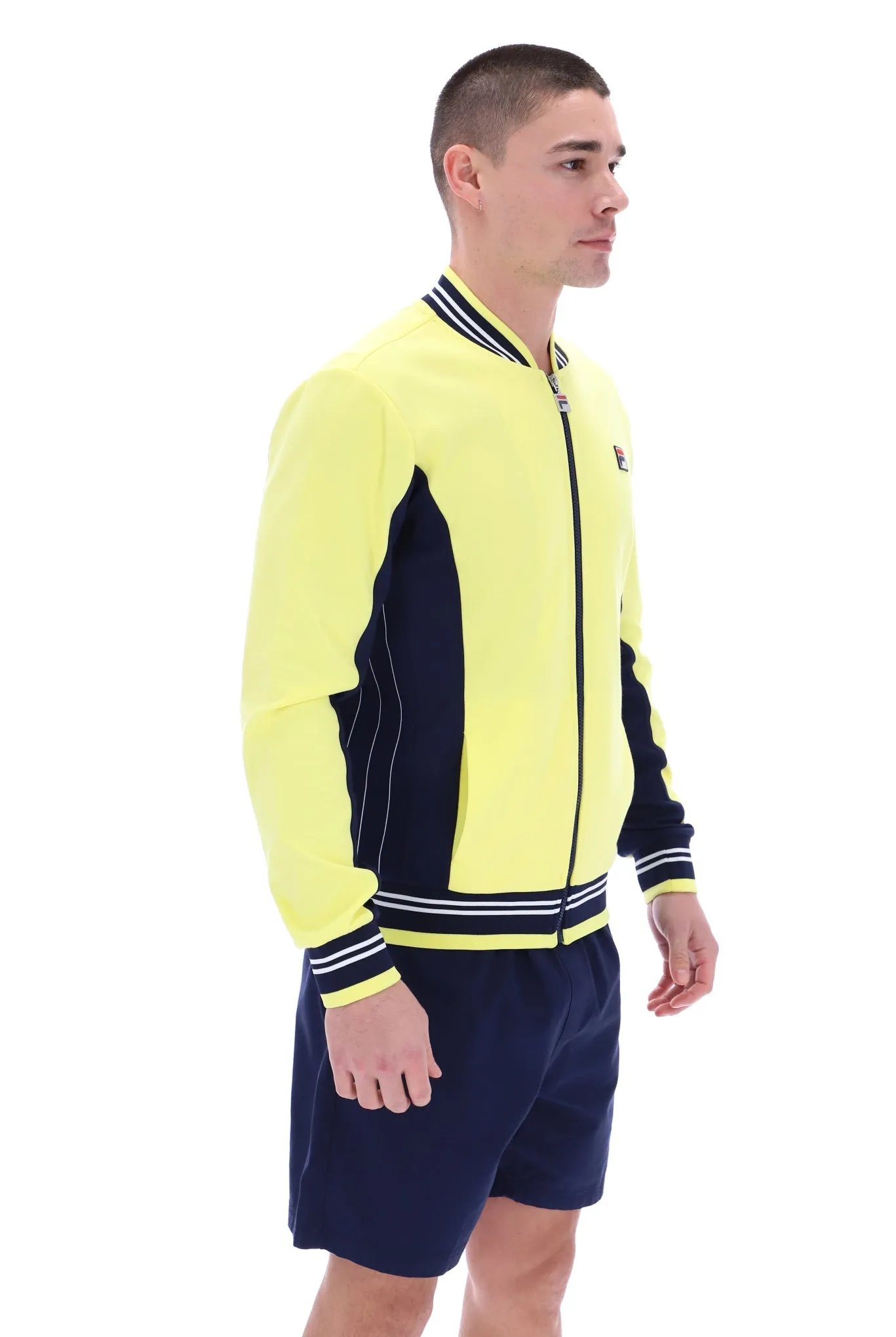 Fila Settanta Track Jacket Limelight Yellow