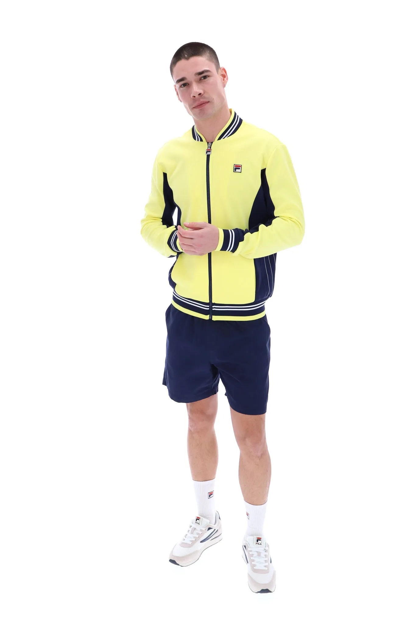 Fila Settanta Track Jacket Limelight Yellow