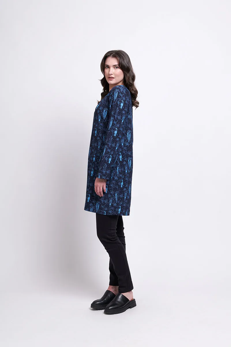 FOIL - Shift It Tunic in A Cockatoo - 7718