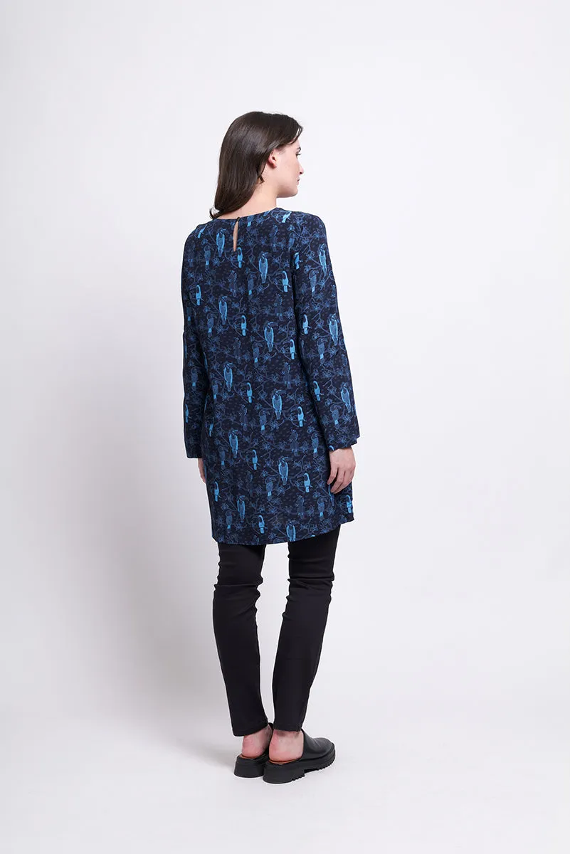 FOIL - Shift It Tunic in A Cockatoo - 7718