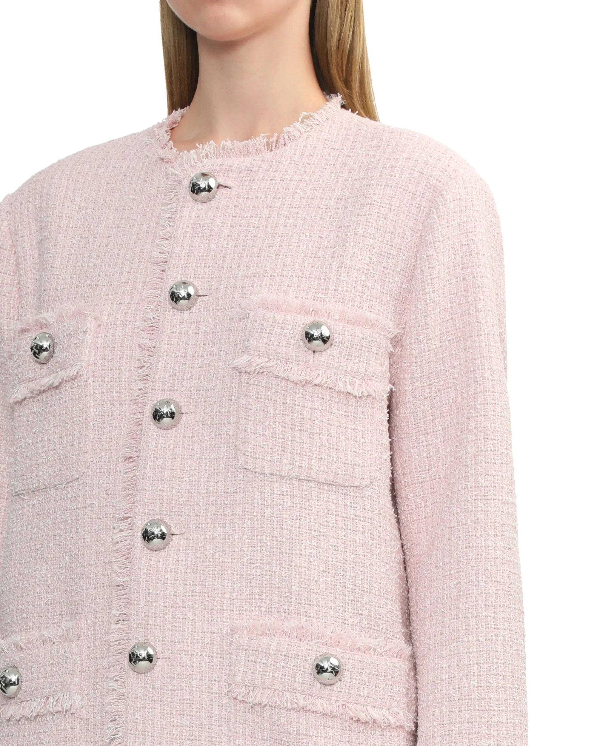 Four pocket tweed jacket