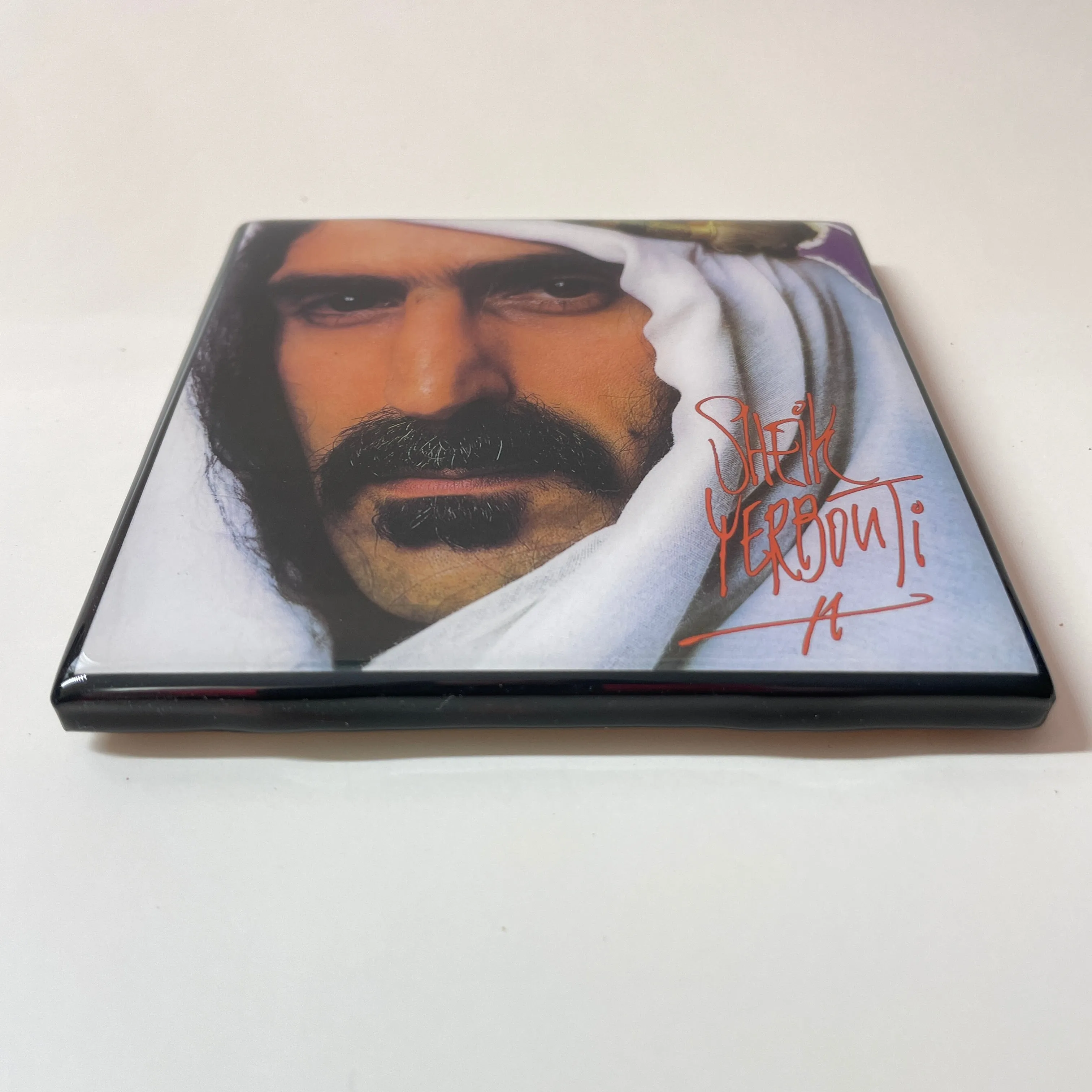 FRANK ZAPPA Sheik Yerbouti Coaster Custom Ceramic Tile