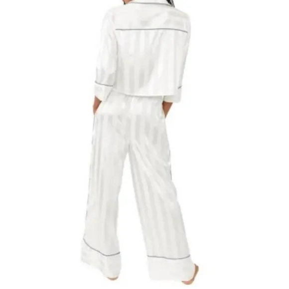 Free People Pajama Party Sleep Set Ivory NWT Size Medium