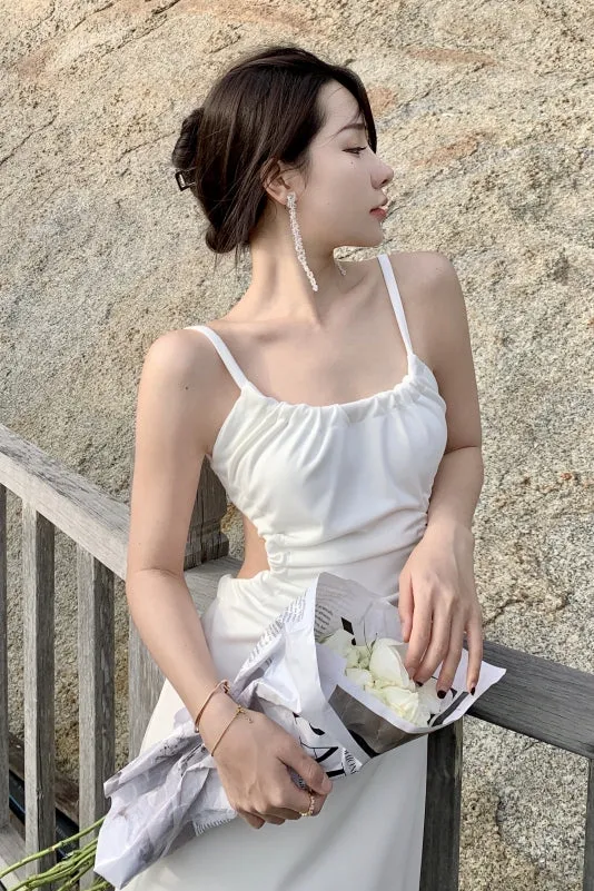 FRENCH HALTER DRESS KF83733