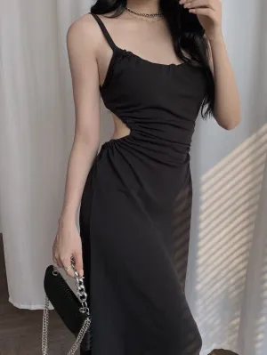 FRENCH HALTER DRESS KF83733
