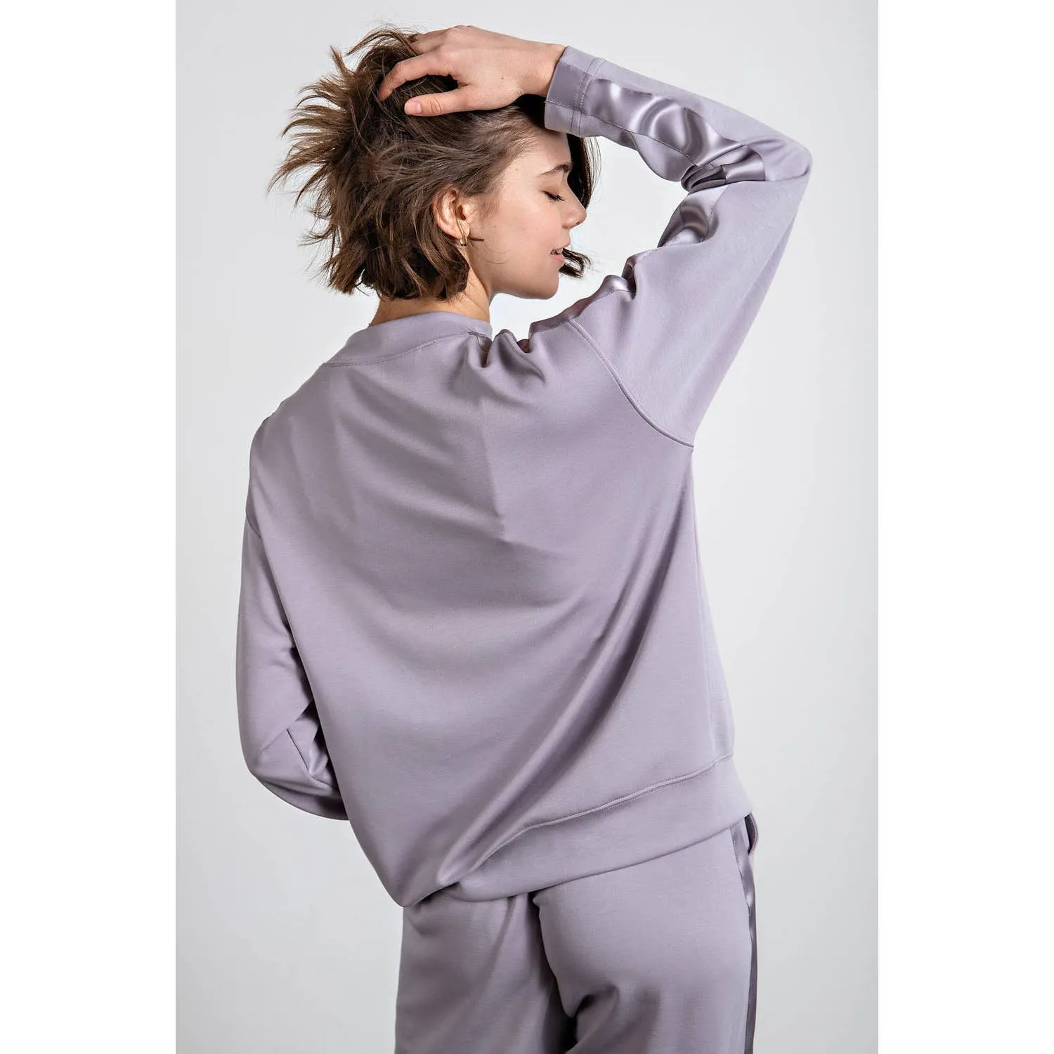 Freya Top with Satin Detail