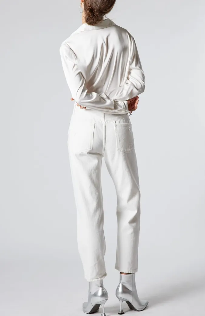 Front Knotted Button Down Shirt