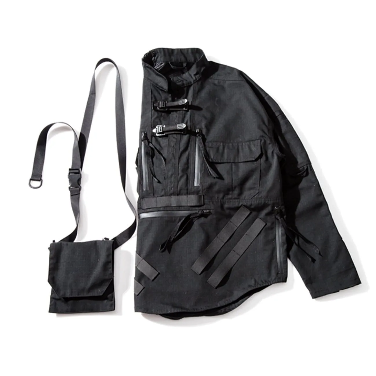Function Waterproof Button Jacket