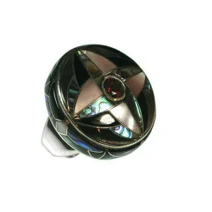 Garnet Kaleidoscope Ring