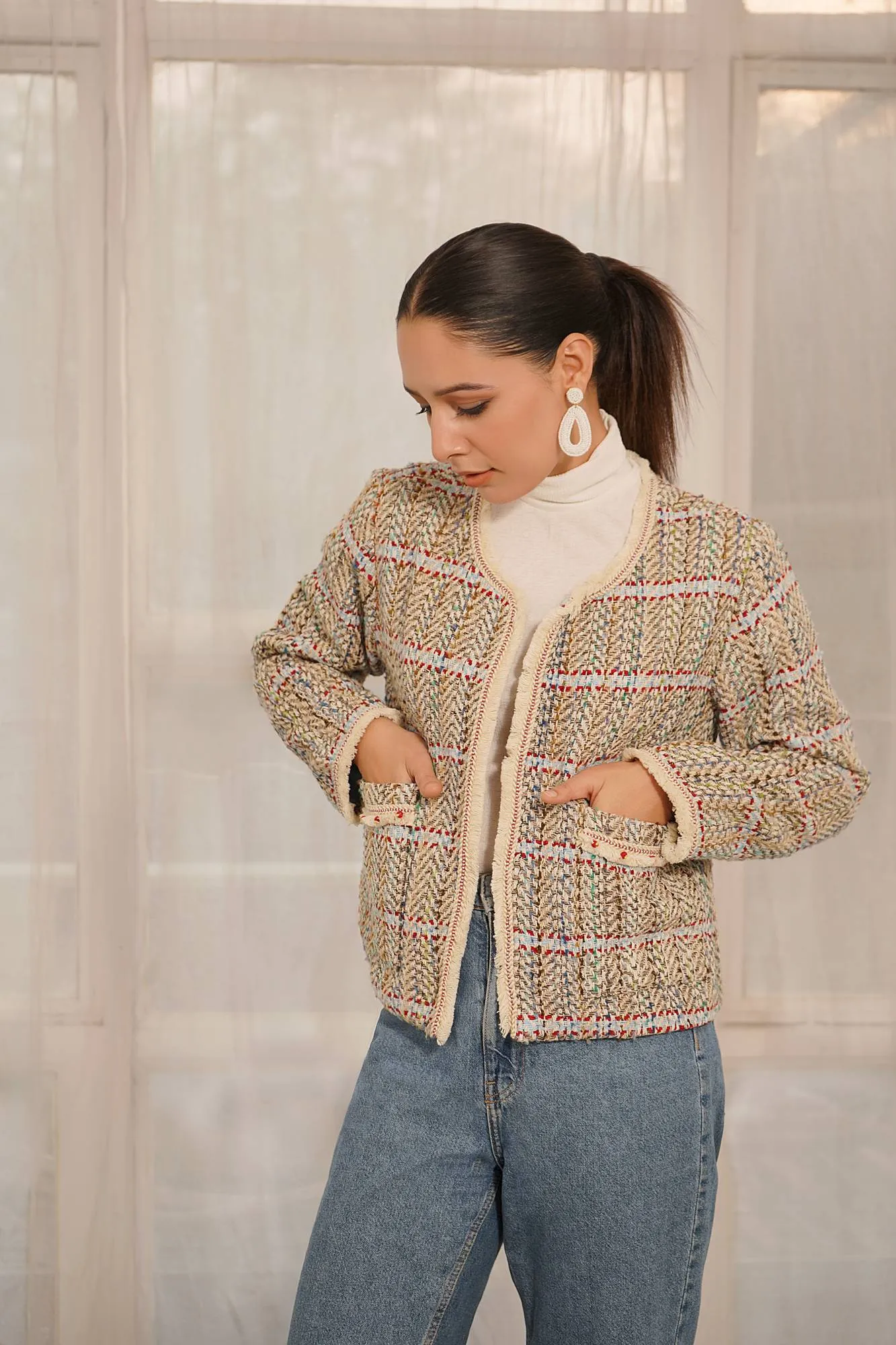 Geneva Tweed Jacket
