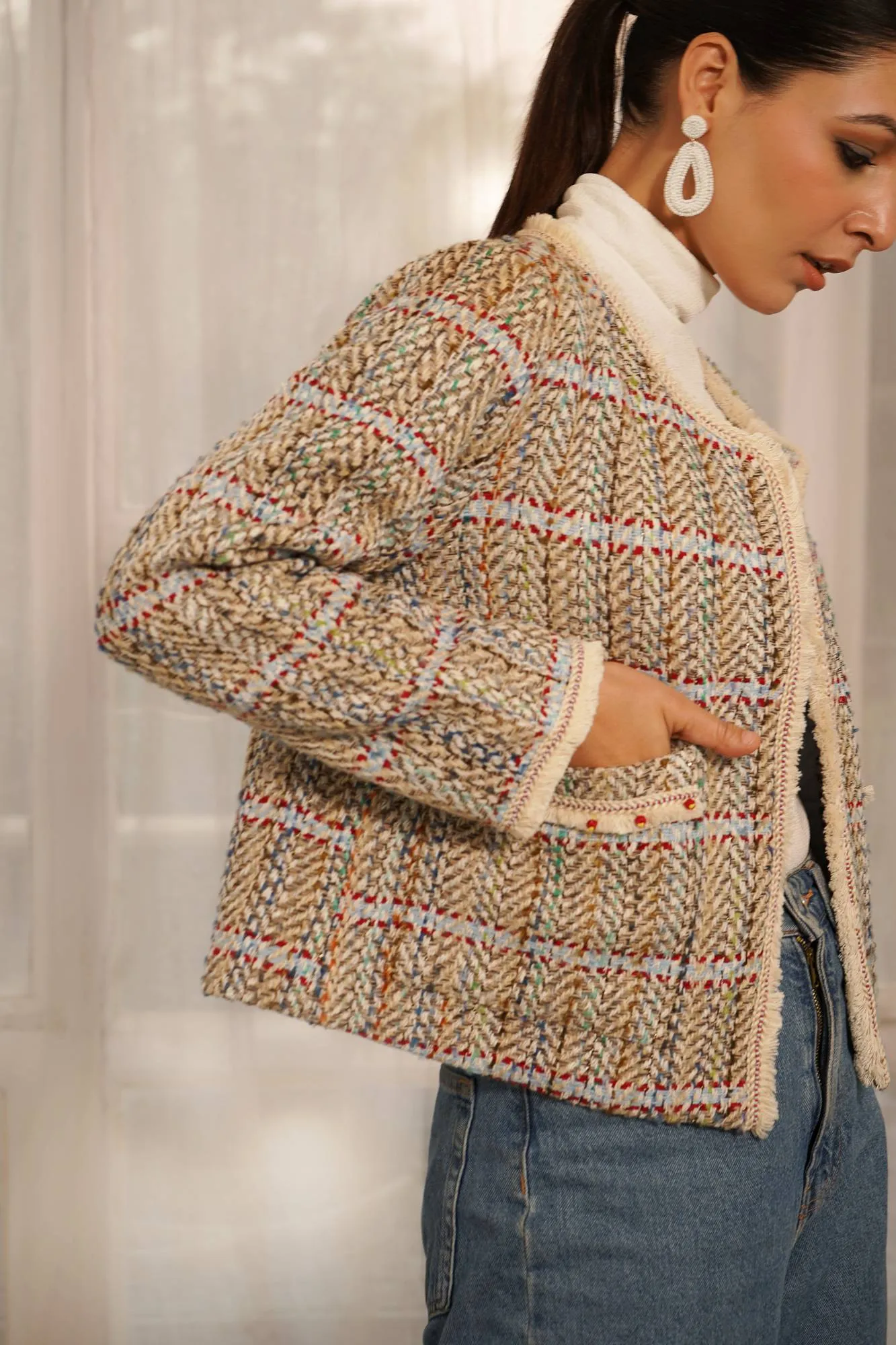 Geneva Tweed Jacket