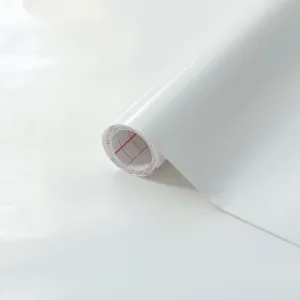 Gloss White Vinyl (450mm, Self-Adhesive)
