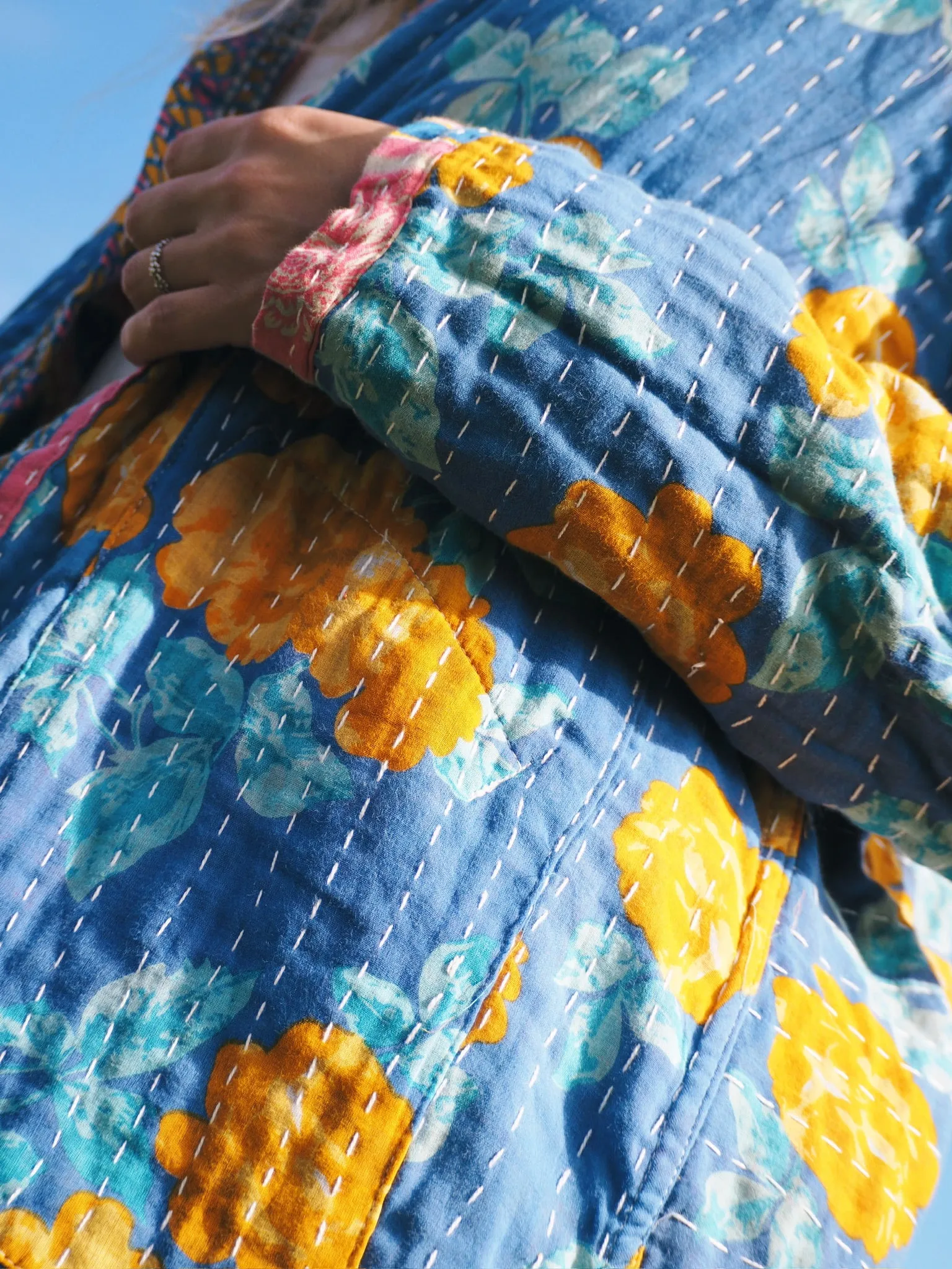 Gudri Jacket: Watercolour Garden