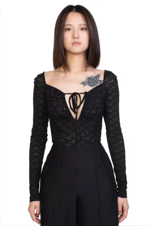 Halter Off-Shoulder Bodysuit