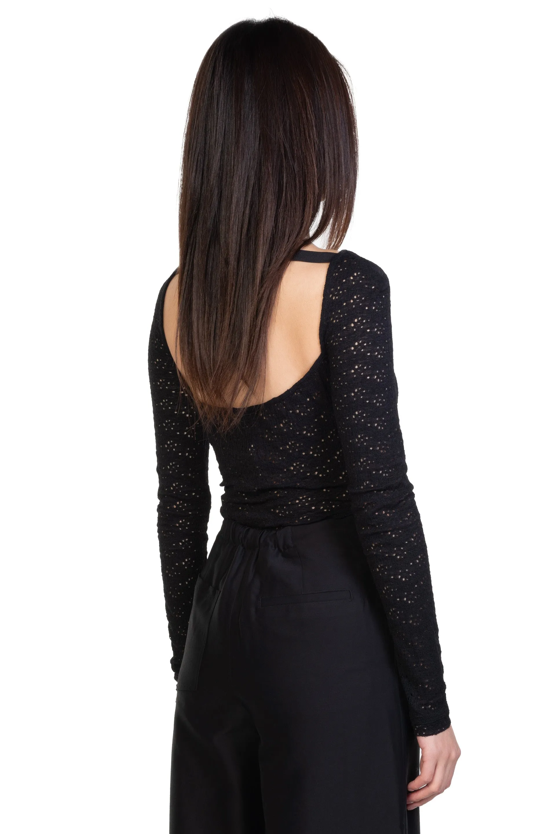 Halter Off-Shoulder Bodysuit