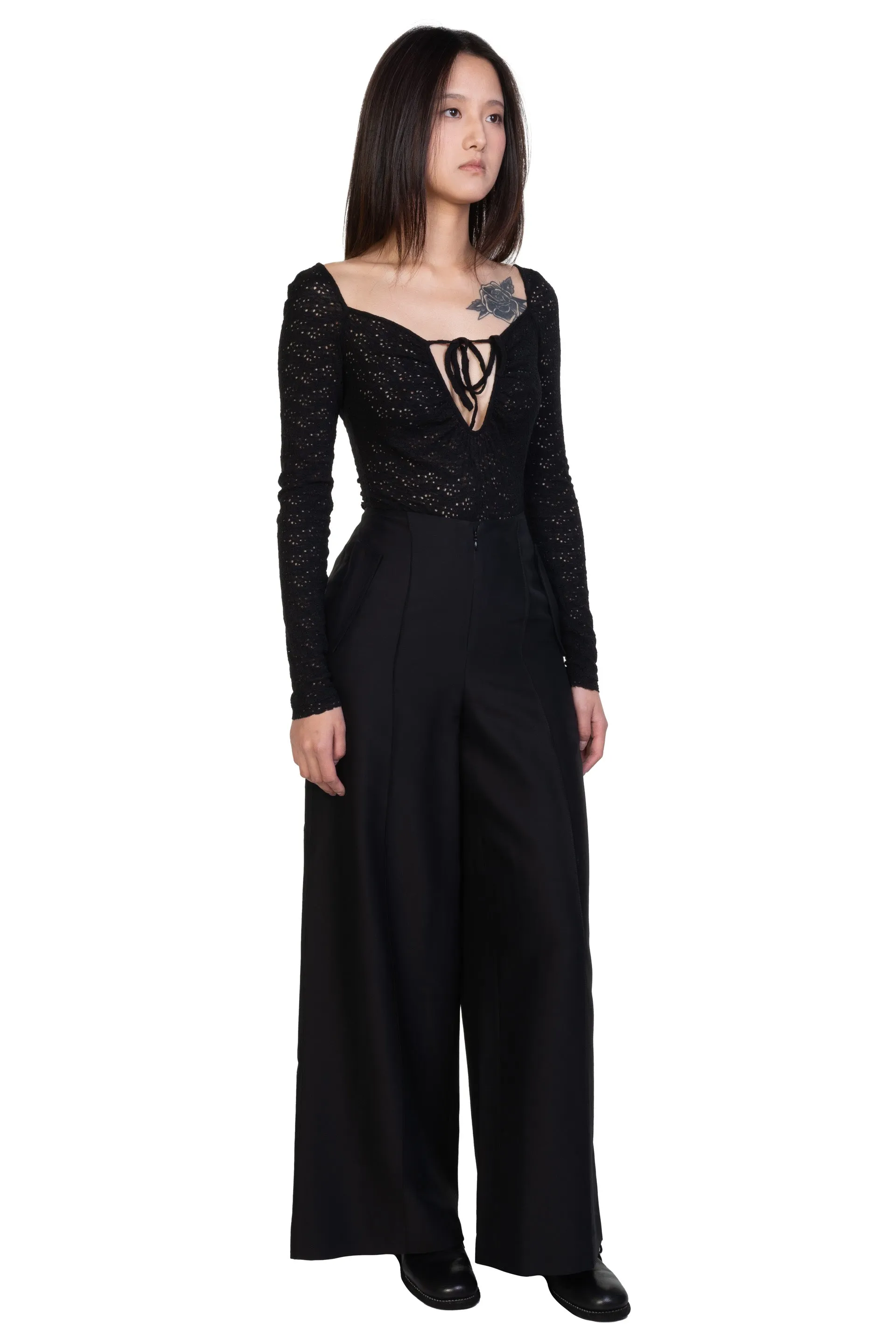 Halter Off-Shoulder Bodysuit